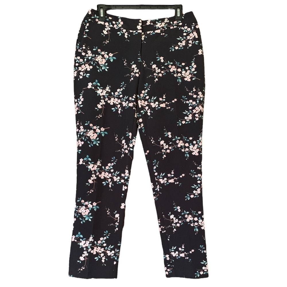 Cynthia Rowley‎ Black Floral Pants